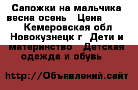 Сапожки на мальчика весна-осень › Цена ­ 1 000 - Кемеровская обл., Новокузнецк г. Дети и материнство » Детская одежда и обувь   